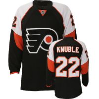 Philadelphia Flyers Authentic Style Black Game Jersey #22 Mike Knuble