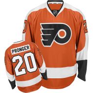 Philadelphia Flyers Authentic Style Orange Home Jersey #20 Chris Pronger