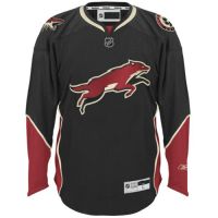 Phoenix Coyotes NHL Premium Black Hockey Game Jersey