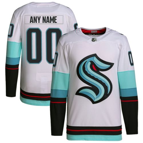 Seattle Kraken White Hockey Jersey (Select a Player)