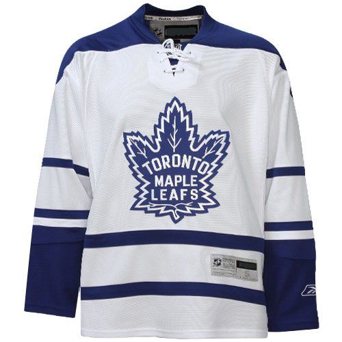 Toronto Maple Leafs NHL Premium Navy White Hockey Game Jersey