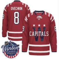 Winter Classic 2015 Washington Capitals Jersey Ovechkin #8