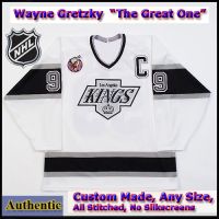 Wayne Gretzky 99 LA Kings Authentic Style White 1993 Stanley Cup Jersey