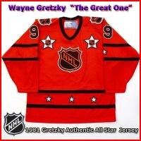 Wayne Gretzky 1981 NHL Authentic Style All Star Game Jersey