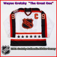 Wayne Gretzky 1991 NHL Authentic Style All Star Game Jersey