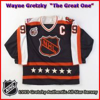Wayne Gretzky 1993 NHL Authentic Style All Star Game Jersey