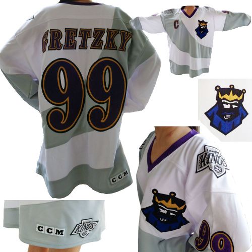 Wayne Gretzky 1995 LA Kings 3nd Jersey Burger King