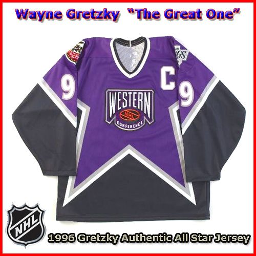 Wayne Gretzky 1996 NHL Authentic Style All Star Game Jersey