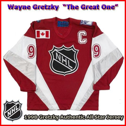 Wayne Gretzky 1998 NHL Authentic Style All Star Game Jersey