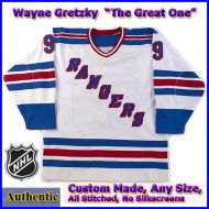 Wayne Gretzky 99 NY Rangers Authentic Style White Hockey Jersey