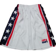 TEAM USA MEN STAR WHITE CUSTOM BASKETBALL SHORTS