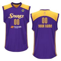 WNBA Los Angeles Sparks Authentic Design Ladies Purple Jersey (Custom or Blank)