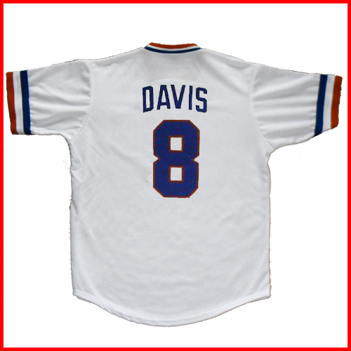 Crash Davis Jersey - #8 Durham Bull Jersey